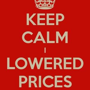 Lowered some prices on a few items!!!